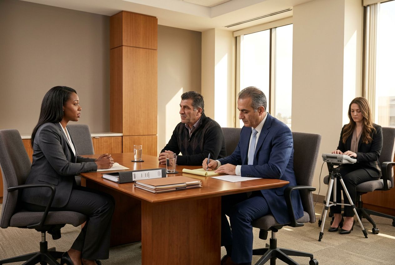 Court-certified Armenian legal interpreter at Glendale Court for personal injury depositions, immigration hearings, and family law cases