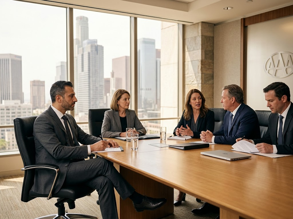 Certified legal interpreter for arbitration and mediation proceedings at AAA, JAMS, and ADR Services in Los Angeles Downtown and Century City