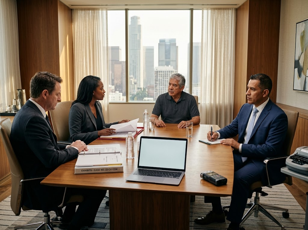 Court-certified legal interpreter at Los Angeles Superior Court for civil and criminal depositions, trials, and evidentiary hearings