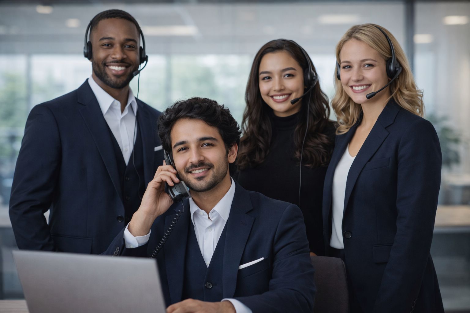 Professional virtual interpreter delivering remote interpretation services for legal and medical settings